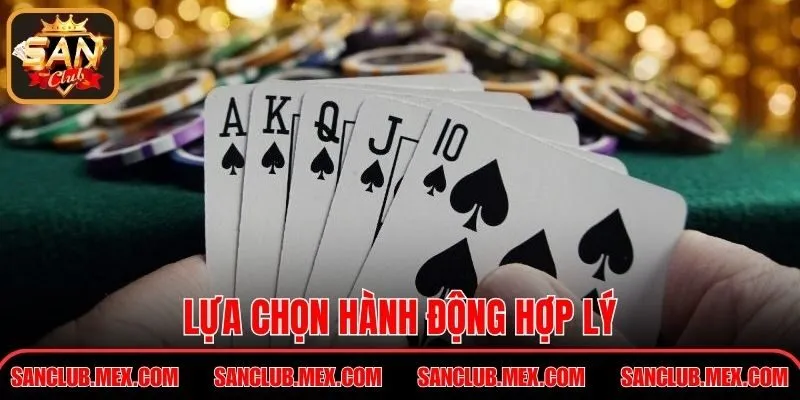 Liêng Tại SanClub – Thử Thách Bản Lĩnh Trong Từng Lượt Tố Lựa chọn hành động hợp lý giúp xoay chuyển thế trận