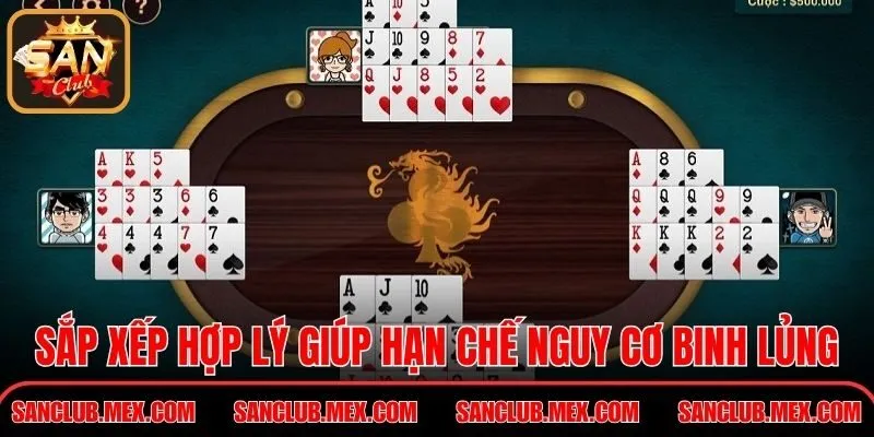 Sắp xếp bài hợp lý giúp hạn chế nguy cơ binh lủng